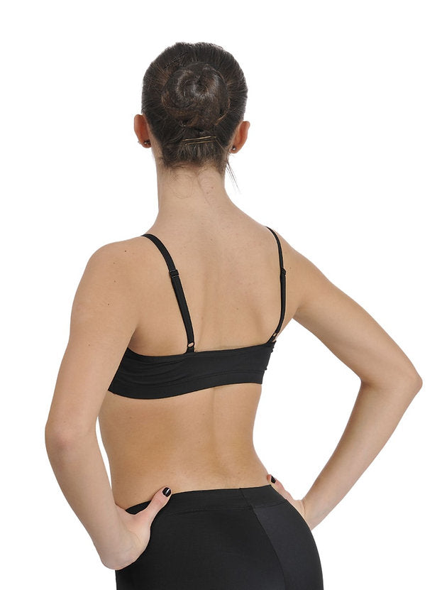 64 - TOP IN STRETCH FABRIC COVERED IN COTTON 64 - TOP IN STRETCH FABRIC COVERED IN COTTON