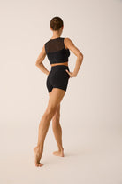 240 - SEAMLESS CULOTTE WITH EMBOSSED PATTERN