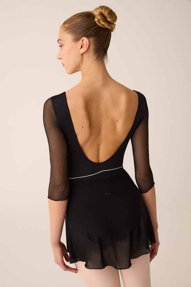 285 - CROSSED TULLE SKIRT