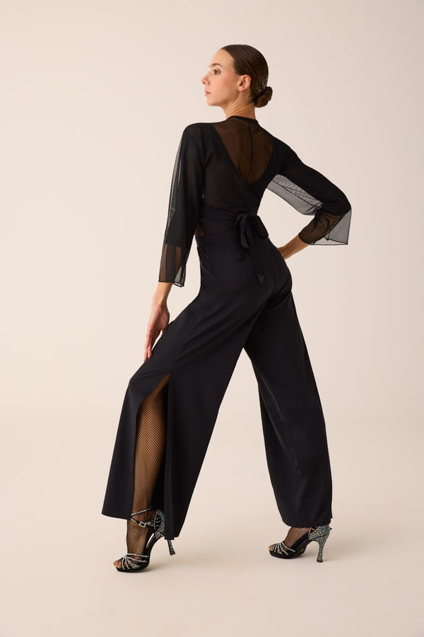 278 - PALAZZO TROUSERS WITH SIDE SPLIT