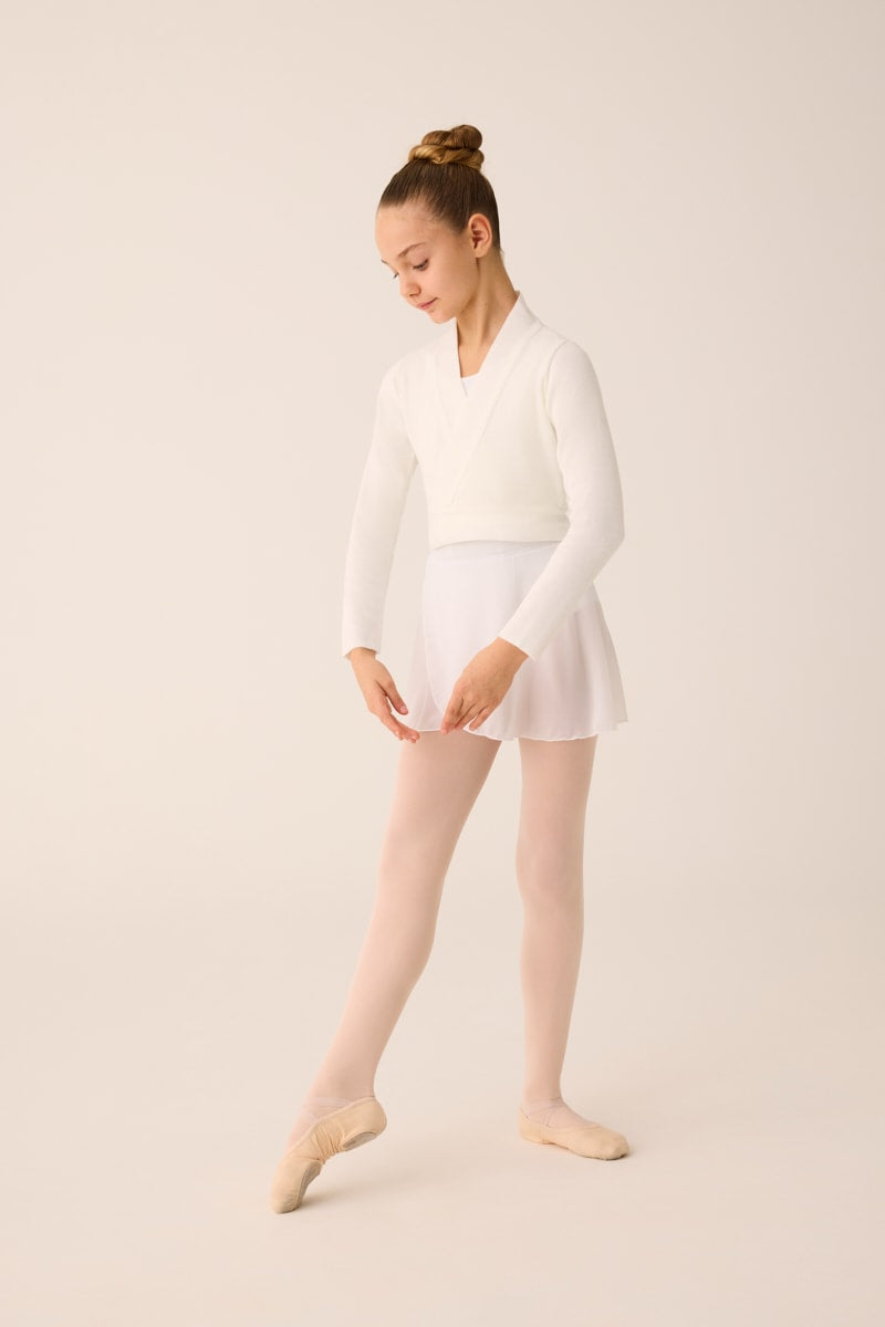 285 - CROSSED TULLE SKIRT