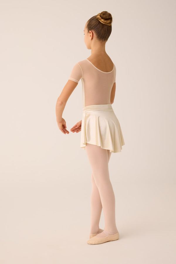 291/C - GIRL'S VELVET PULL SKIRT