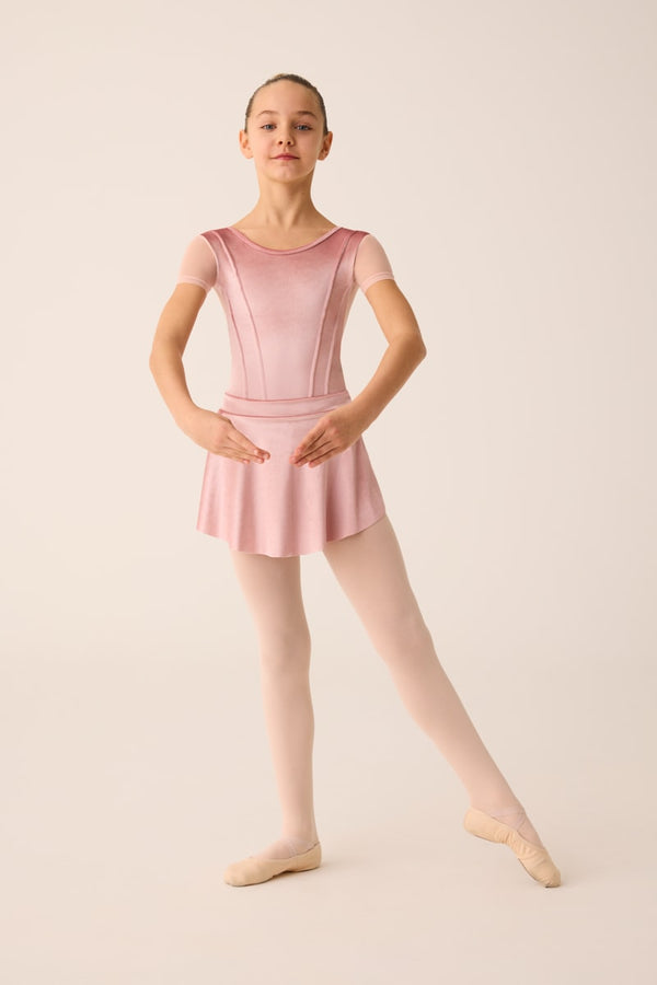 291/C - GIRL'S VELVET PULL SKIRT