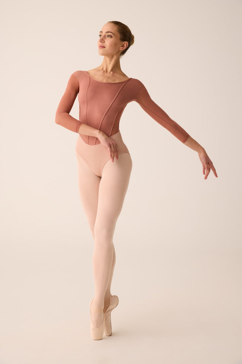 292 - BODY CON CORPETTO IN MICROFIBRA