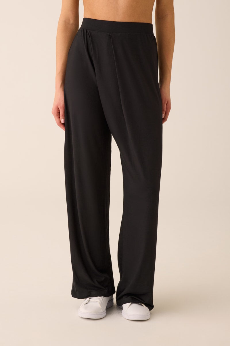 297 - HIGH-WAISTED BAMBOO TROUSERS