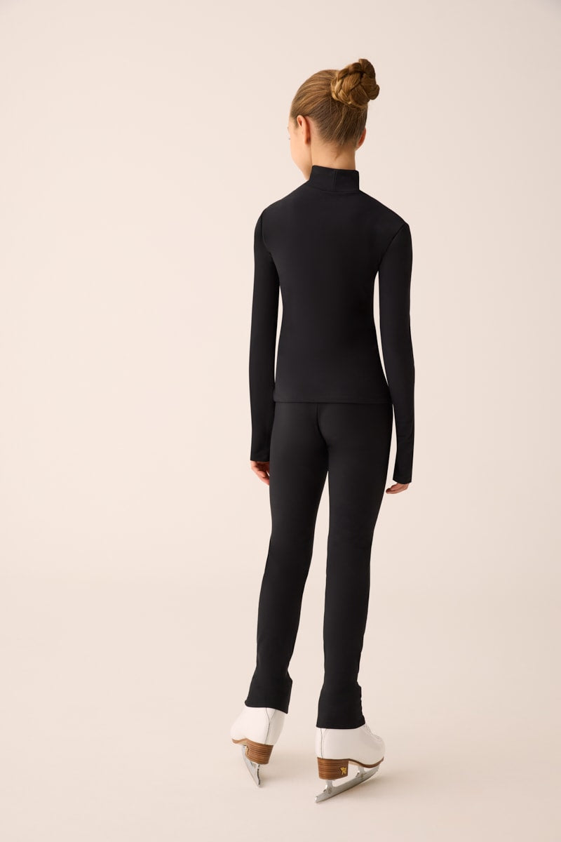 309 - MAGLIA TERMICA CON INSERTO IN TULLE