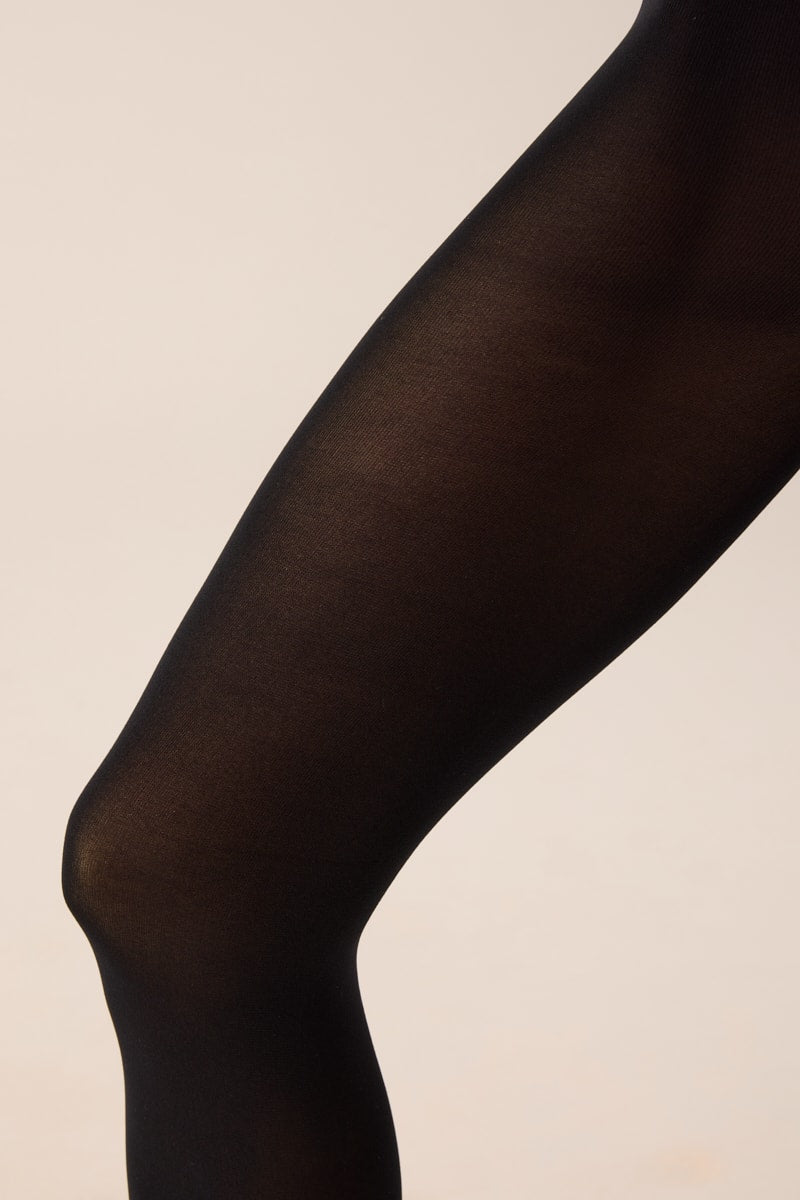 397 - 80 DEN MATT MICRO STIRRUPS TIGHTS