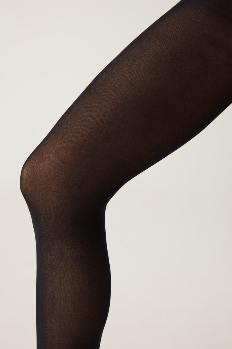 513 - MICRO 40 DEN STUDIO BASIC TIGHTS WITH FLAT SEAMS