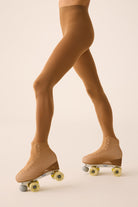 518/P - 70DEN SOFT MICROFIBER SHOE COVER TIGHTS WITH INSOLE STRAP