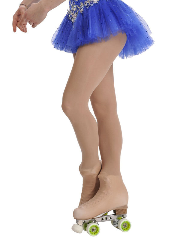 518/P - 70DEN SOFT MICROFIBER SHOE COVER TIGHTS WITH INSOLE STRAP