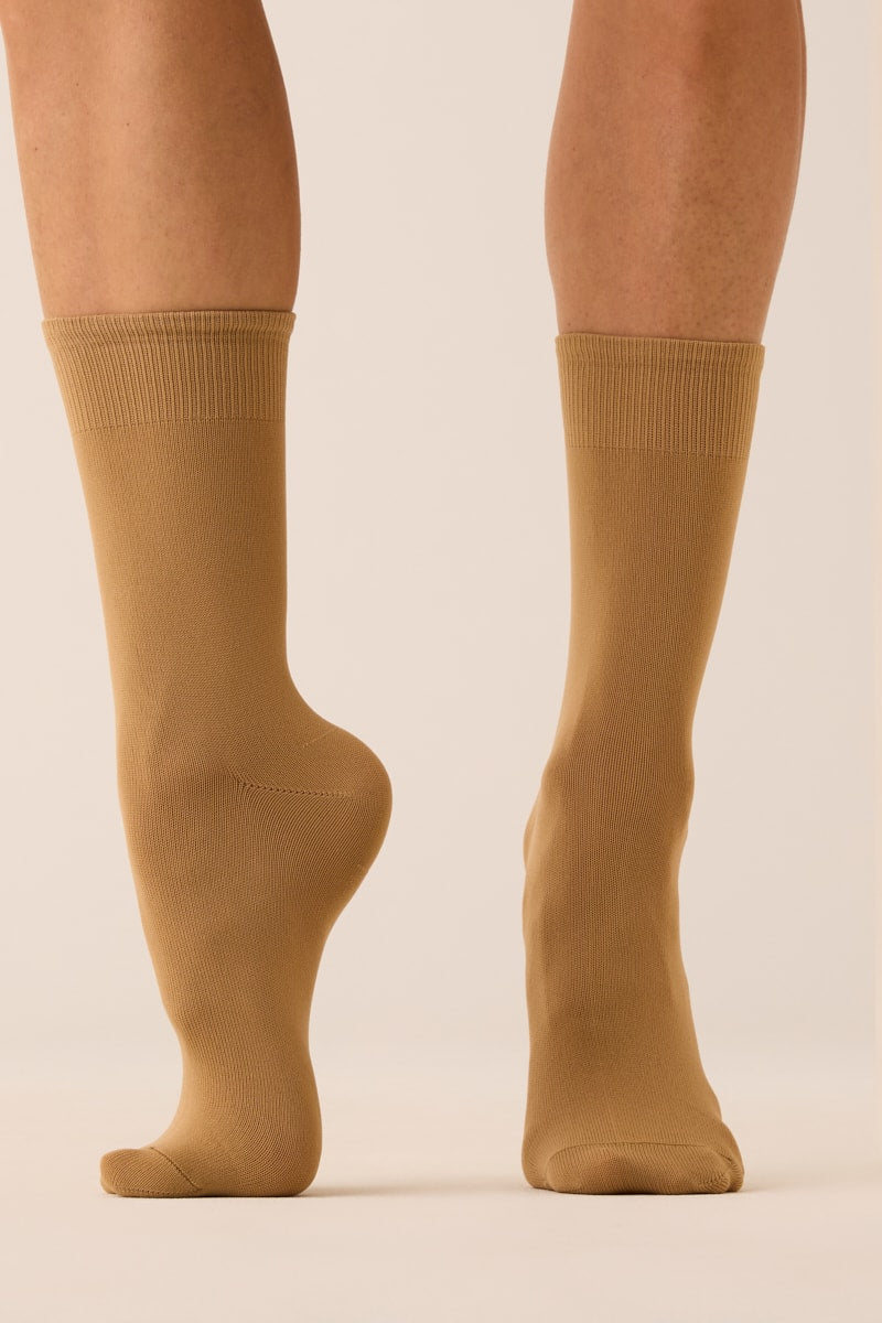 523/P - CALZINO RAD IN MICROFIBRA