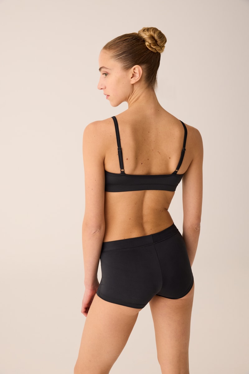 64 - TOP IN STRETCH FABRIC COVERED IN COTTON