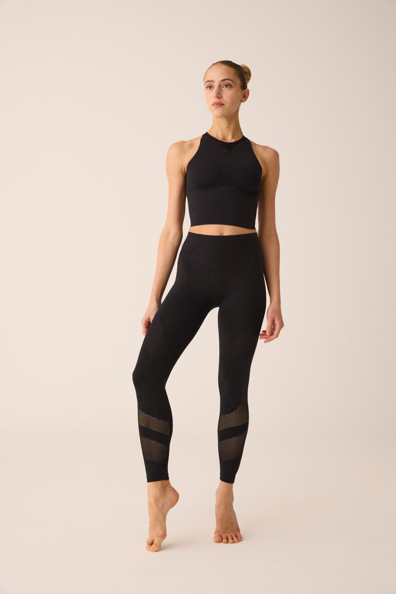 91 - SEAMLESS LEGGINGS WITH SIDE MESH
