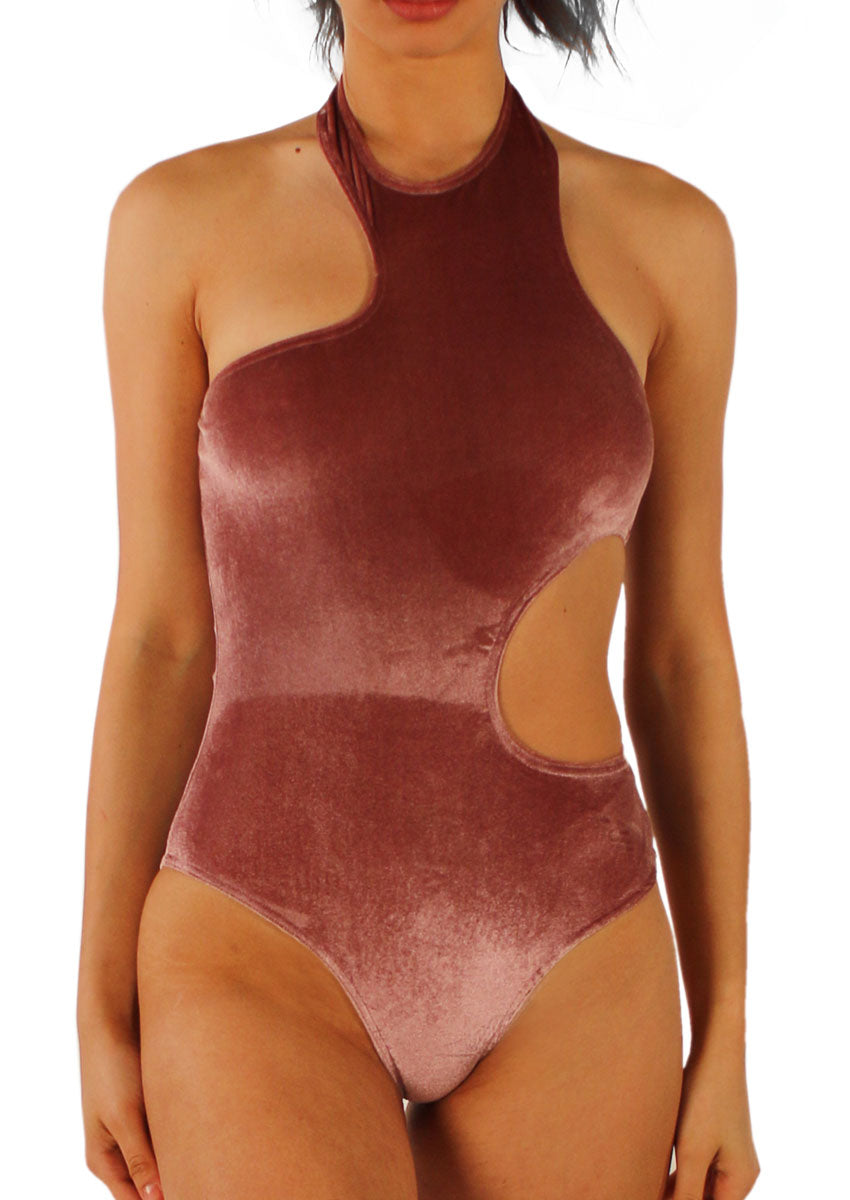 254 - BODY IN VELLUTO ELASTICIZZATO