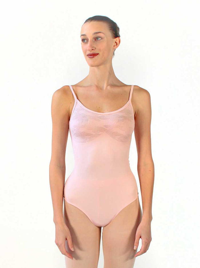 241 - SEAMLESS SHAPING BODYSUIT WITH NARROW SHOULDER STRAP WITH ECOLOGICAL FIBER AND BUTTERFLY PATTERN