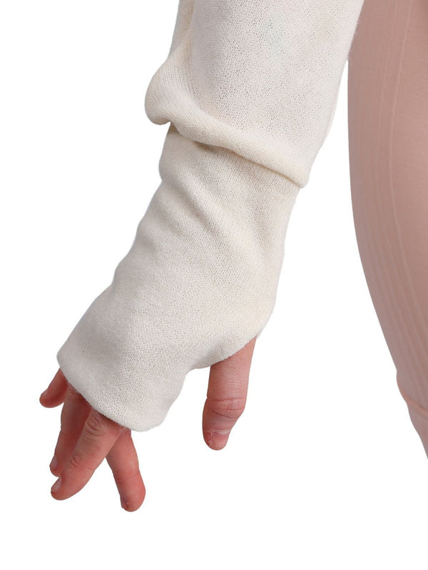 174 - COPRISPALLE IN LANA CON COLLO STACCABILE