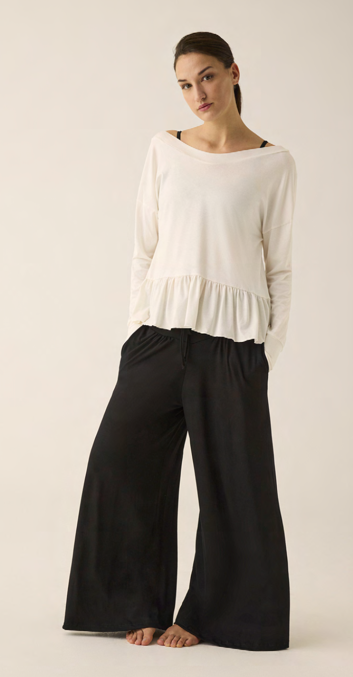 341 - PANTALONE AMPIO FIBRA BAMBOO