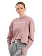 164 NON-BRUSHED CROP SWEATSHIRT