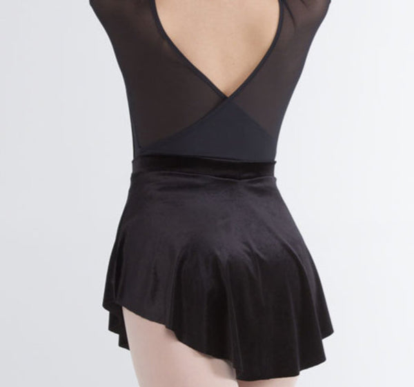 291 - VELVET PULL SKIRT