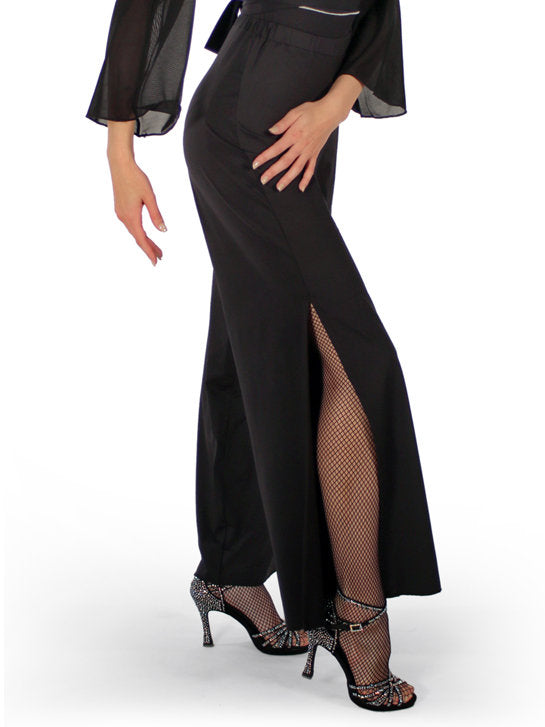 278 - PALAZZO TROUSERS WITH SIDE SPLIT