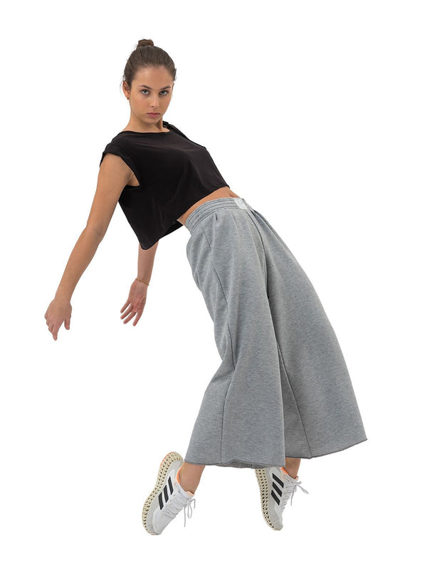 173 - PANTALONE A PALAZZO IN COTONE