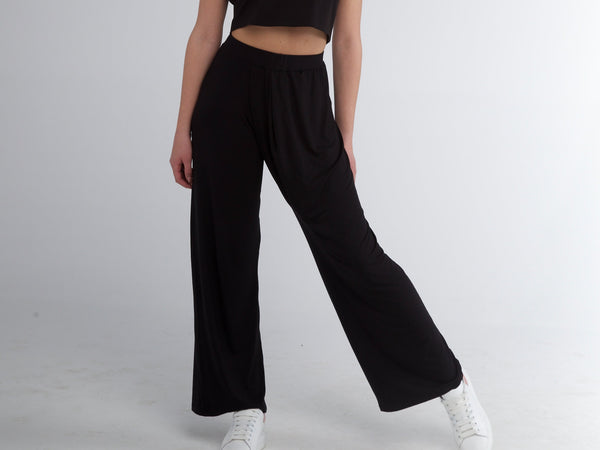 297 - HIGH-WAISTED BAMBOO TROUSERS