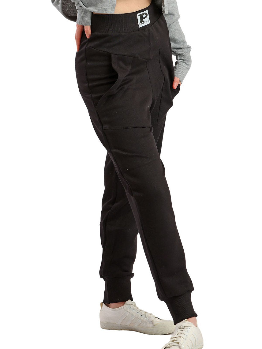 165 - PANTALONE FELPA CON ELASTICO IN FONDO