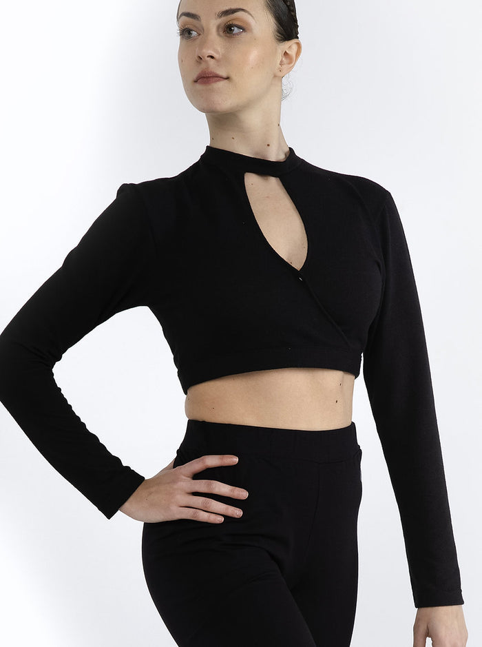 271 - WARM OVERALL WITH CROSSOVER AND NECKLINE