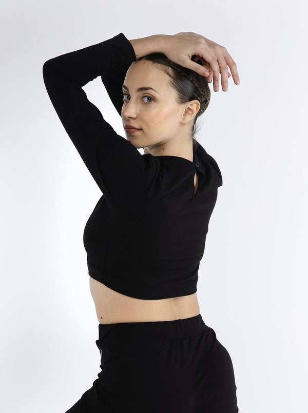 271 - WARM OVERALL WITH CROSSOVER AND NECKLINE