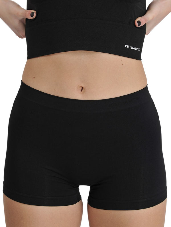 6 - SEAMLESS SHORT IN TACTEL MICROFIBER