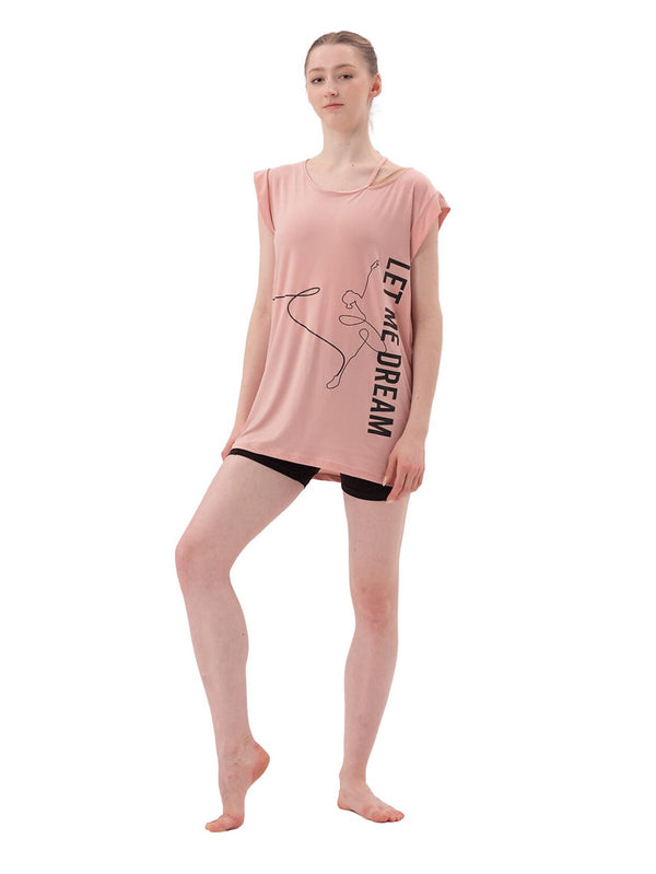 171 - T-SHIRT LUNGA STAMPATA