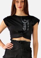 261 - CROSSOVER COTTON CROP TOP