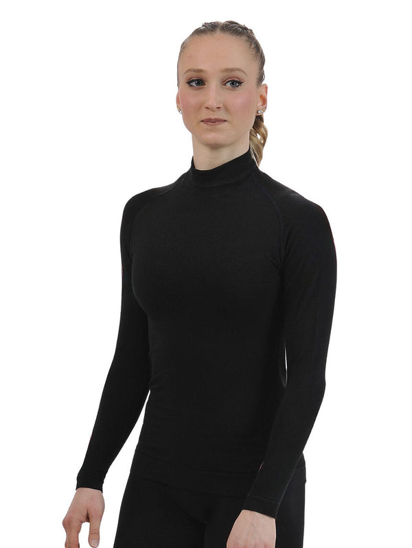 115 - MAGLIA LUPETTO SEAMLESS IN LANA MERINO